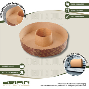 Moldes Personalizables de Celulosa Pura Antiadherente, Aptos para Microondas y Horno, Hecho en Italia - Product Image 3