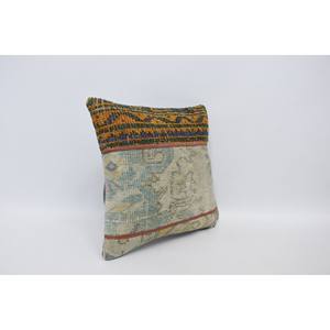 หมอนผ้าวูลถักโบฮีเมียนหลากสี16x16นิ้วผ้าทอปักวินเทจพิมพ์ลายไม่ลื่นของตกแต่งที่เป็นมิตรกับสิ่งแวดล้อม - Product Image 3