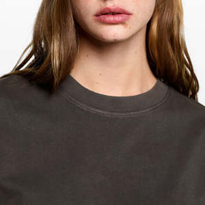 Premium Quality Wholesale Women <b>Crop</b> <b>Top</b> T Shirts Spandex Cotton Short Sleeve Breathable T Shirts Casual - Product Image 4