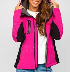 Abrigo de lana de exterior para mujer con logotipo personalizado y cremallera completa Otoño Invierno chaqueta a prueba de viento cuero transpirable Star Figure Enterprises - Product Image 3