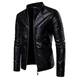 Nouveau fabricant de vestes de conception OEM veste en cuir décontractée sur le côté avec ceinture pour hommes vente en gros de vestes en cuir au Pakistan - Product Image 2
