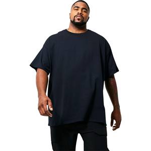 Vente en gros ODM T-shirt personnalisé 100% coton respirant à motifs col en O maillot ajusté long design décontracté avec tissu éponge - Product Image 4