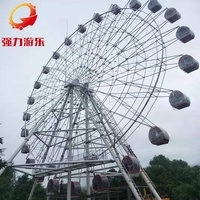 Prix de gros manèges d'attraction Fabricants Luna Park Fun Park Équipement de parc d'attraction Manege 30M Grande roue d'amusement