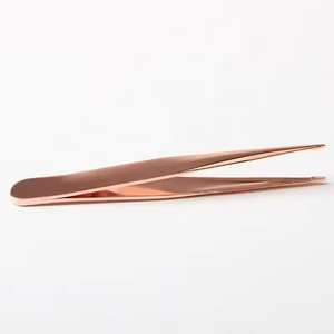 Pince à épiler pour extensions de cils HERMANN MEDITECH en acier inoxydable durable, instrument de beauté de précision, pointes fines pour une pose précise des cils - Product Image 4
