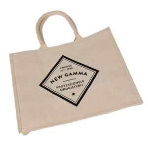 Gama Print Juco Jute Tote Bag New Washable Handbag for Women Wholesale Manufacturer in India Promotional Shopping Bag - Product Image 1