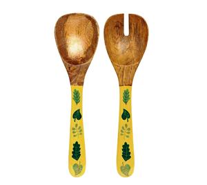 Nouvel ensemble d'ustensiles à salade écologiques, compatibles lave-vaisselle, pour la cuisine domestique, fabriqué en Inde - Product Image 3