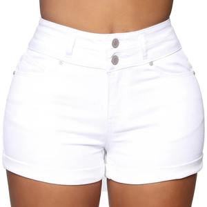 100% Organic Cotton <b>Women's</b> Shorts Casual Stylish Design <b>Jeans</b> Shorts <b>for</b> <b>Women</b> High Quality Wholesale Denim Shorts - Product Image 1
