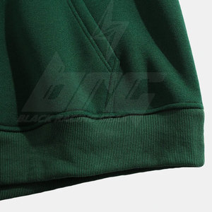 Dernier modèle Sweats à capuche d'hiver en molleton uni grande taille pour hommes, polyester/coton respirant, fabriqué au Pakistan - Product Image 5