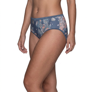 Wholesale Women's <b>Thong</b> Panties 95% Cotton <b>Seamless</b> Breathable Mid-Rise V-Waist No Show Everyday Eco-Friendly Anti-Bacterial - Product Image 2