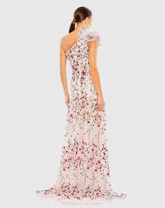 Sleeveless Elegant Anti-Static Breathable Beaded Prom Hand Embroidered Sequins <b>Floor</b>-Length Evening Gown-Plus Size Formal Wear - Product Image 5