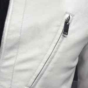 Oem Service Chaquetas de cuero para hombre Piel de vaca Chaquetas de moda para hombre Nuevo diseño al mejor precio Chaqueta de tendencia superior para hombre - Product Image 3