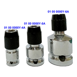 อะแดปเตอร์ดอกสว่านกระแทกพร้อมหัวจับแบบปล่อยเร็วแบบ DIY 1/2เกรดอุตสาหกรรมใน/3/8นิ้ว/1/4ในขนาดไดรฟ์ ODM มี OEM - Product Image 2