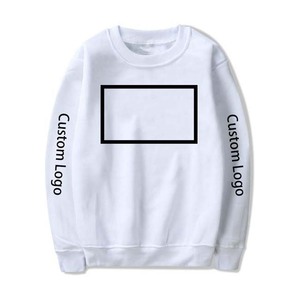 OEM Sweatshirts à col rond avec logo personnalisé de haute qualité Design surdimensionné unique Basics Coton brodé pour l'hiver-Nouveau pas cher - Product Image 5