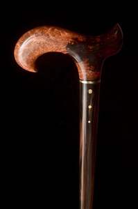 CON CÓMODO BASTÓN DE RESINA DE MADERA ANTIDESLIZANTE con mango fuerte de múltiples formas para rehabilitación de personas mayores - Product Image 6