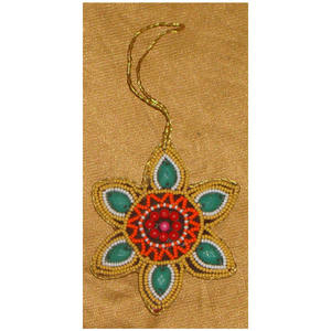 Ornements de Noël suspendus en perles, aspect attrayant et magnifique, accessoires pour la décoration de l'arbre et les fêtes - Product Image 1