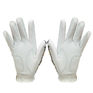 Gants de golf pour hommes en cuir véritable, tendance, avec logo personnalisé, légers, respirants, imperméables, protection UV, antidérapants, pour le sport - Product Image 6