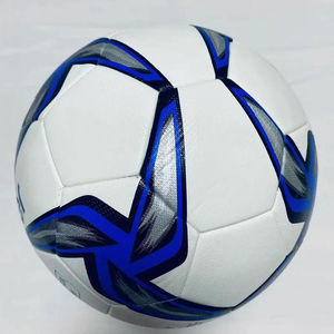 Haute exigence meilleur ballon de football pakistanais balle de match de football cousue à la Machine en cuir PU taille 5 balles de match de conception de football - Product Image 1