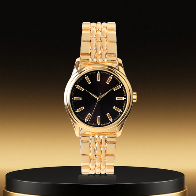 Watch Suppliermens Business Men's Gold Pointer Personalized Dial Relogio Masculino De Luxo