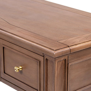Firmin 55 W Rectangular Engineered Wood Writing <b>Desk</b> with Drawer Computer <b>Workstation</b> for Executives - Product Image 3