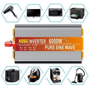Inversor de Onda Sinusoidal Pura HOULI Solar, Convertidor de CC 24V/12V a CA 220V, 7000W Monofásico para Uso Doméstico y en Automóviles - Product Image 5
