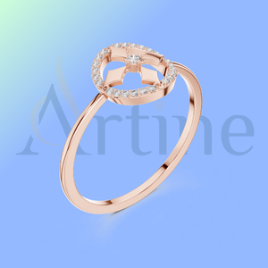 Bague personnalisée 18K Factory Direct à prix abordable - Product Image 1