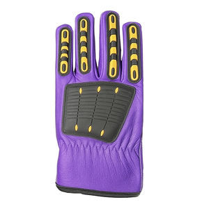 Gants de travail de mécanicien de haute qualité Gants en cuir synthétique Gants TPR professionnels de qualité supérieure - Product Image 2