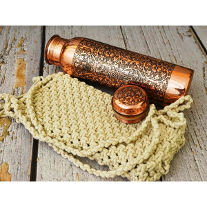 Hot Selling 500ml Pure Copper Water <b>Bottle</b> High Quality Ifkaa Exports PVT. LTD Production - Product Image 2