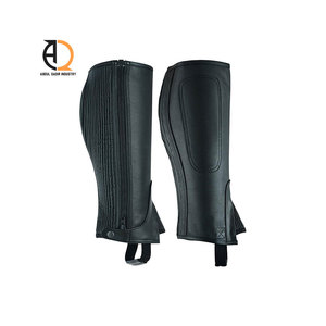 Polainas de Montar a Caballo de Alta Calidad, Ajustables, de Cuero, Todos los Colores, Personalizadas para Mujer, de Cuero Genuino, Cómodas - Product Image 5