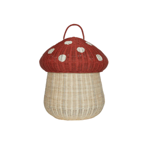 Cesta de Almacenamiento de Ratán Tejida a Mano, Cestas de Almacenamiento en Forma de Hongo para Organización, Venta al por Mayor desde Vietnam - Product Image 1