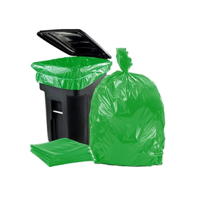 ถุงใส่เสื้อกั๊กพลาสติก HDPE/LDPE เป็นมิตรกับสิ่งแวดล้อมสำหรับซูเปอร์มาร์เก็ตสีสันสดใสพร้อมพิมพ์โลโก้บนม้วน - Product Image 5