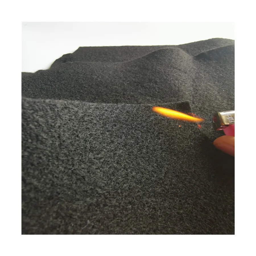 Tissu Non tissé en feutre et Kubu de qualité supérieure, Texture unie 100% Polyester, produit au Vietnam