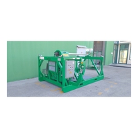 Unité de bobinage hydraulique certifiée ATEX équipée d'un arbre D95mm couple maximal 1600 Nm capacité de charge maximale 15ton