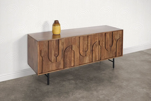 Aparador de madera maciza de mango 160 cm-Flujo - Product Image 3