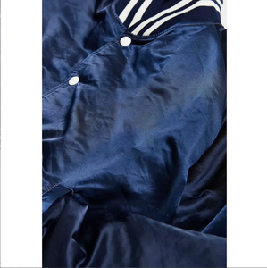 Veste d'équipe universitaire personnalisée avec broderie Design réversible en laine-Manteau d'hiver sportif pour hommes avec patchs personnalisés - Product Image 3