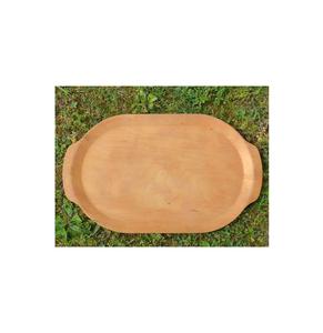 ถาดเสิร์ฟกาแฟทรงรีถาดไม้แบบสร้างสรรค์สำหรับตกแต่งโต๊ะในบ้าน - Product Image 1