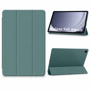 Étui intelligent en cuir PU pour Samsung Galaxy Tab A9 Plus 11 pouces (2023) - <span class=keywords><strong>Housse</strong></span> <span class=keywords><strong>de</strong></span> <span class=keywords><strong>tablette</strong></span> antichoc en TPU souple avec fonction veille/réveil automatique - Product Image 1