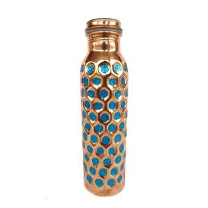 Premium Printed Design <b>Copper</b> <b>Water</b> <b>Bottle</b> for Ayurvedic Health Benefits Leak Proof Eco Friendly & Durable Design - Product Image 2