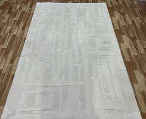 Alfombra moderna de lana anudada a mano artesanal para el hogar y la cocina, alfombra plana de tejido de Color sólido con pila de bucle, pila cero empenachada a mano - Product Image 6