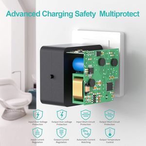 Nekteck 45W caricatore USB-C con 6ft cavo PD.3 certificato compatto adattatore di ricarica Super veloce per adattatori da viaggio MacBook - Product Image 2