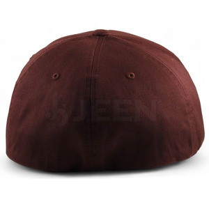 หมวกแบบยืดหยุ่นน้ำหนักเบาดีไซน์ใหม่หมวกทรงพอดีตัวสีทึบดีไซน์ใหม่ - Product Image 6