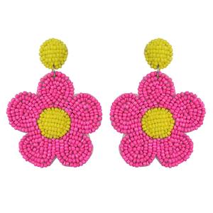 Excellent Quality Fashionable Beaded Embroidery <b>Earrings</b> for Party Holiday and Daily Use Available At Reasonable Price - Product Image 1