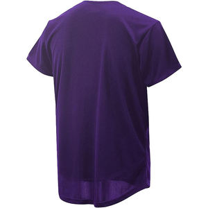 Maillot de baseball personnalisé par sublimation pour homme, respirant en polyester, avec broderie et impression, maillot de softball vierge - Product Image 2