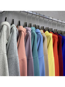 Sweat-shirt à capuche unisexe en coton 100% avec impression personnalisée, doublure solide, style streetwear, coupe ample, impression puff, pour l'hiver - Product Image 4