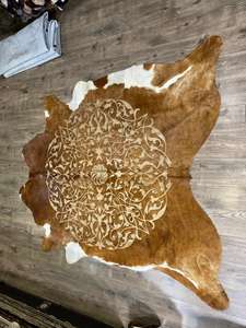 Alfombras Elegantes de Cuero Vacuno Tejidas a Máquina, Resistentes a las Manchas, Hechas en Turquía, para Uso Doméstico, por Adiva Carpet - Product Image 5