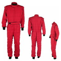 Combinaison de course professionnelle pour homme, double couche, anti-UV, en polyester, pour karting et moto