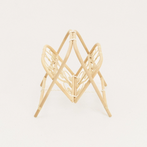 ชั้นวางนิตยสารหวายสานด้วยมือ ชั้นวางหนังสือพิมพ์หวายธรรมชาติ ชั้นวางนิตยสารน้ำหนักเบา ของตกแต่งบ้าน - Product Image 5