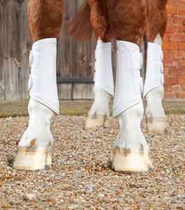 Bottes de brossage pour chevaux professionnelles, soutien complet du jarret, rembourrage absorbant les chocs, logo personnalisé disponible, bottes de brossage pour chevaux - Product Image 5