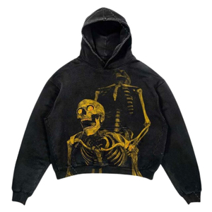 Unisex 100% Cotton Oversize Hoodie Premium Quality Streetwear Casual Fashion Comfortable Breathable Soft Warm Hoodie - Product Image 4