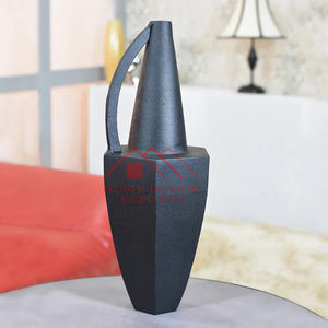 Jarrones de flores únicos de diseño Noirdic para decoración de oficina y decoraciones de dormitorio en plata Finised, maceta de Venta caliente, superventas - Product Image 4