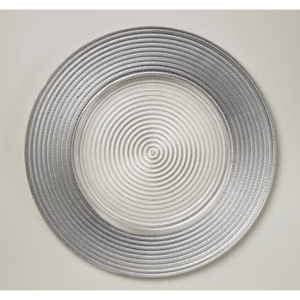 Assiette de chargeur avec vaisselle bordée d'or sous les assiettes pour les événements et les mariages pour les fournitures de restaurant et d'hôtel - Product Image 4